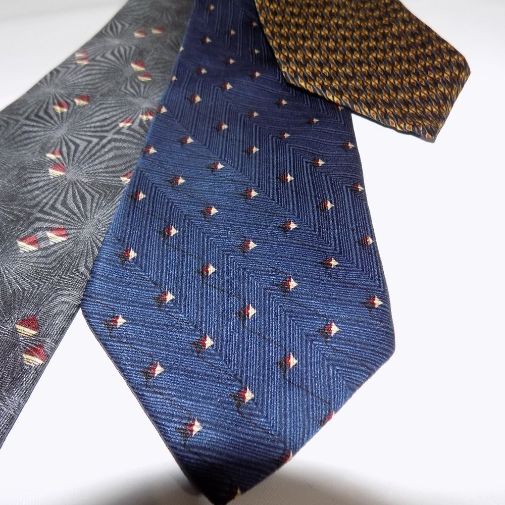 Bill Blass Ties Lot of 3 - Picture 3 of 5
